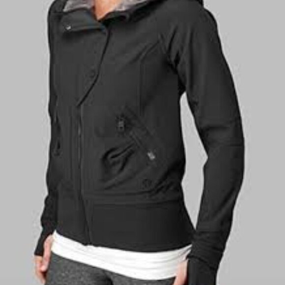 lululemon athletica Jackets & Blazers - Lululemon Escapade Hooded Soft Shell Jacket Woman Size 8